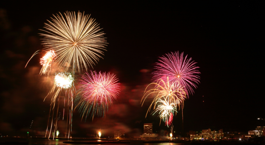Spettacolo fuochi d'artificio Senigallia